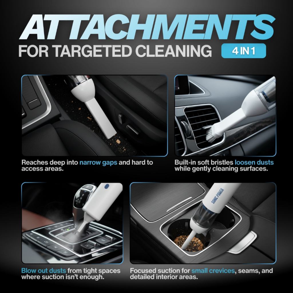 ClearSolve Cordless Mini Vacuum